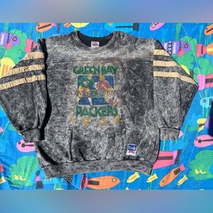 Vintage 90s Green Bay Packers 1934 Nutmeg NFL Sweatshirt XL USA Made